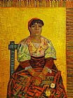The Italian Woman by Vincent van Gogh